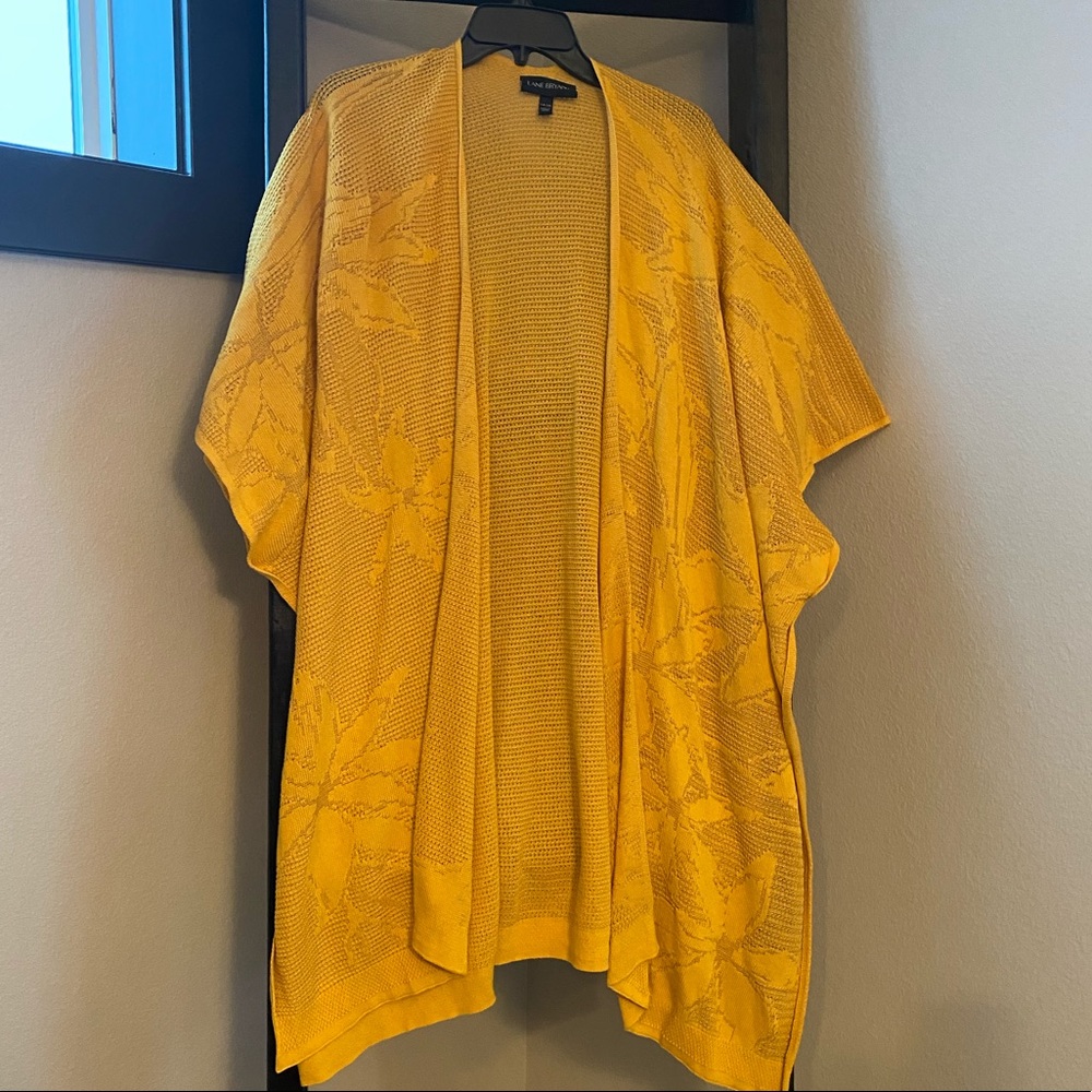 Lane Bryant Mustard Yellow Cardigan